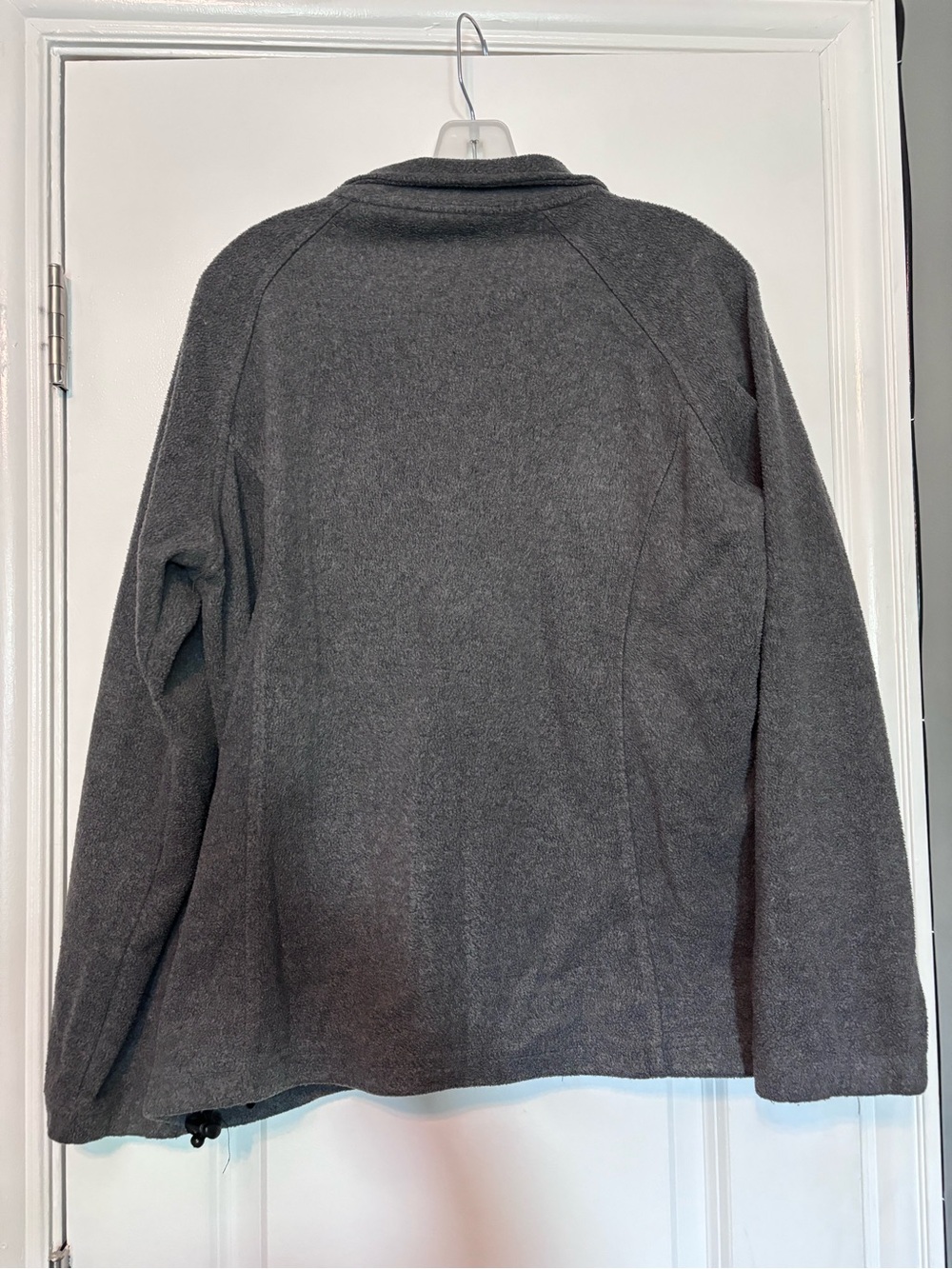 Harriton Women’s Full-Zip Fleece Jacket - Charcoal Gray Size Large - Picture 5 of 8